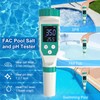 YIYEGO Chlorine and pH Meter Pool Salt Meter, Digital Pool
