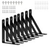 8 Pack L 6" x H 4" Heavy Duty Shelf