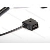 D-Tap P-Tap Male to D-tap Female Stretchable Extension Power Supply