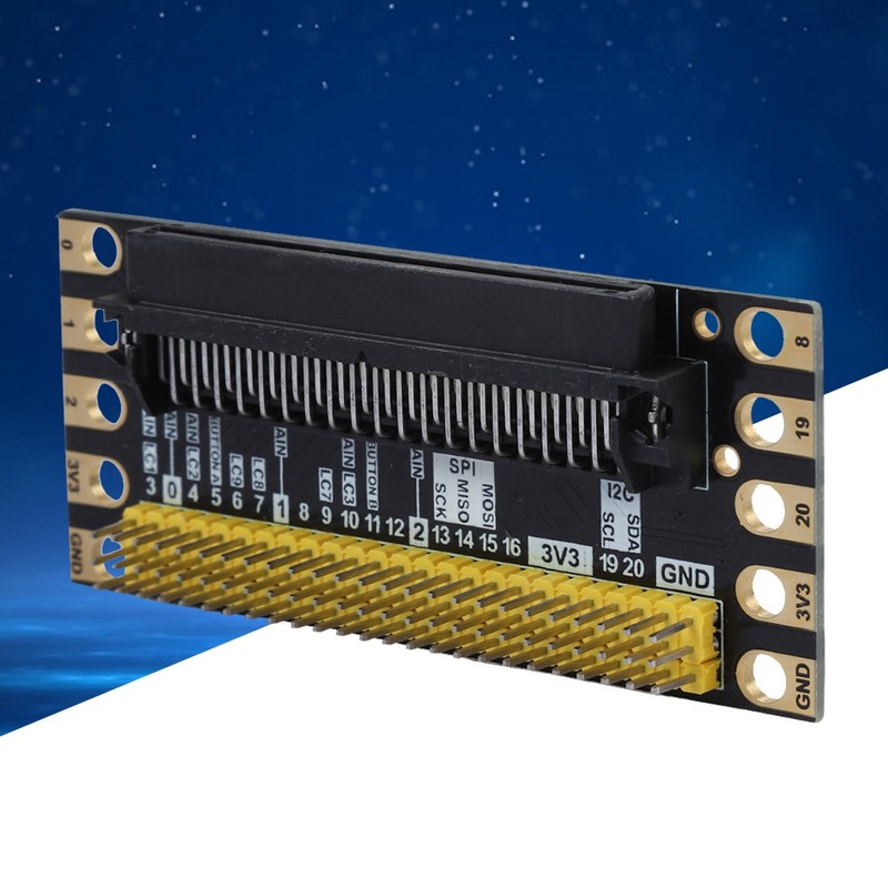 For Micro: bit Kit Edge Connector Interface Expansion Board for