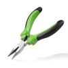 LEONTOOL 5 Inch Long Nose Pliers Smooth Jaws Chain Nose