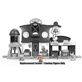 Little People Replacement Farmer Figure for Little People Animal Friends Caring Farm DWC31