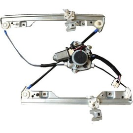 Well Auto Front Driver Side Power Window Regulator and Assembly 6 pin Compatible with 2002 2003 2004 2005 2006 Altima 741-906 741906 807218J000 807318J010 807318J015