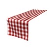 LA Linen Double Sided Checkered Gingham Table Runner 14 by