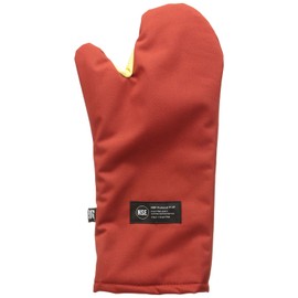 San Jamar CTC17 Cool Touch Conventional Oven Mitt Heat Protection up to 500° F, 17" Length, Red