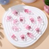 SHOWERORO 100 Pcs Acrylic Pacifier Beads Pacifier Shower Party Mini