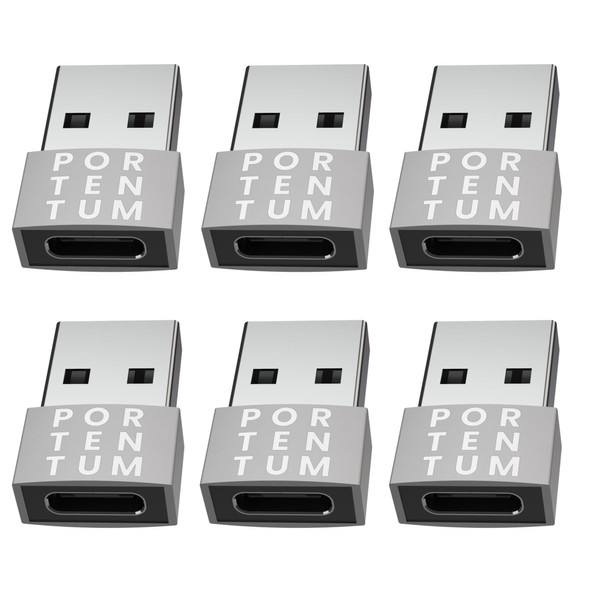 PORTENTUM USB c to USB Adaptor 6 units - 480