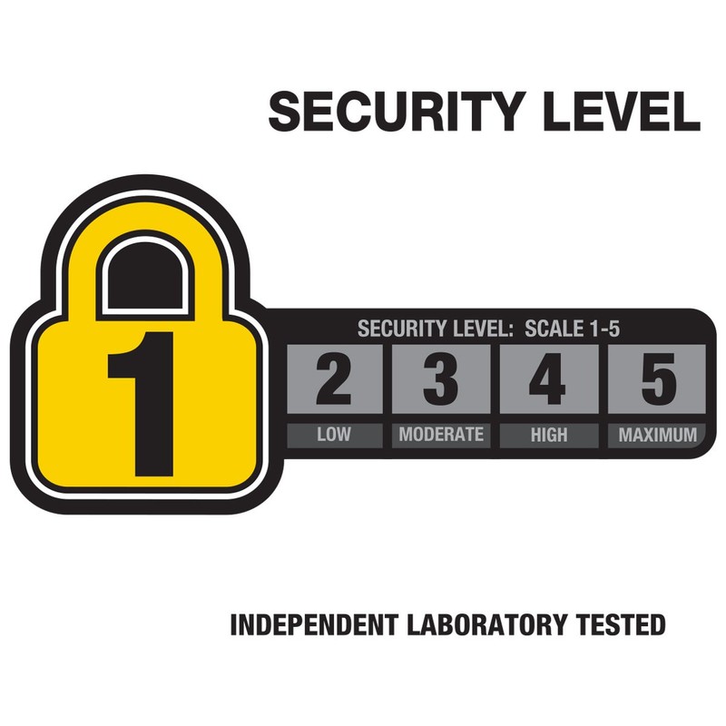 Bell Watchdog 100 Combo Cable Lock, 8mm, Black