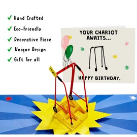 CENTRAL 23 Pop Up Birthday Cards Rude Funny - 3D Mom Birthday Cards From Son Daughter Child - Popup Greeting Cards For Dad - Gifts For Parents In Laws