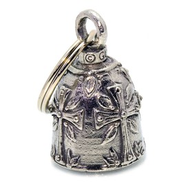 GUARDIAN BELL Biker Bell, Key Holder, Protective Talisman / Amulet for Safe Driving