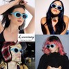 Clout Goggles Oval Bold Retro Mod Kurt Cobain Sunglasses Clout