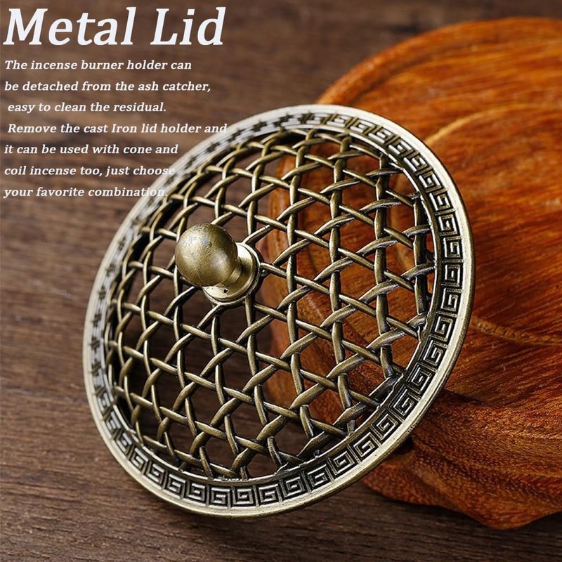 Ceramic Incense Burner Coil Incense Burner Cone Incense Holder Cast