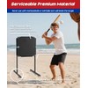 Garbuildman Baseball Strike Zone Target for Plastic Balls, Portable Metal