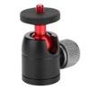 Goshyda Aluminium Alloy 360° Swivel Ball Head 1/4" & 3/8"