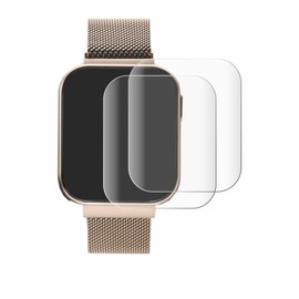 BROTECT Pack of 2 Full Cover Screen Protectors for Liu Jo Smartwatch 1.4 Inch Full Screen Protector Film [3D Curved, Anti-Fingerprint, Crystal Clear]