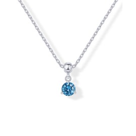 PAVOI 14K Gold Plated Charm Pendant Necklaces for Women - Adjustable Sliding Chain Dainty Necklace Charms Pack - Customizable Cubic Zirconia Initial Letter Zodiac Signs Birthstone Gemstone Pendants,