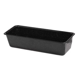 Riess, 0642-022 Classic Baking Moulds 25 x 10 cm Height 7.0 cm Capacity 1.5 Litres Enamel Black Enamelled Induction