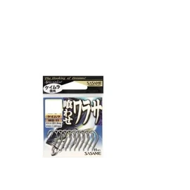 ささめ針(SASAME) WS-11 クワセワラサ フック (ケイムラ発光) 10 釣り針