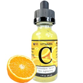 Skin Brightening Vitamin C Serum Reduces Dark Spots Cosmetic Grade Natural Ingredients By ALKA VITA