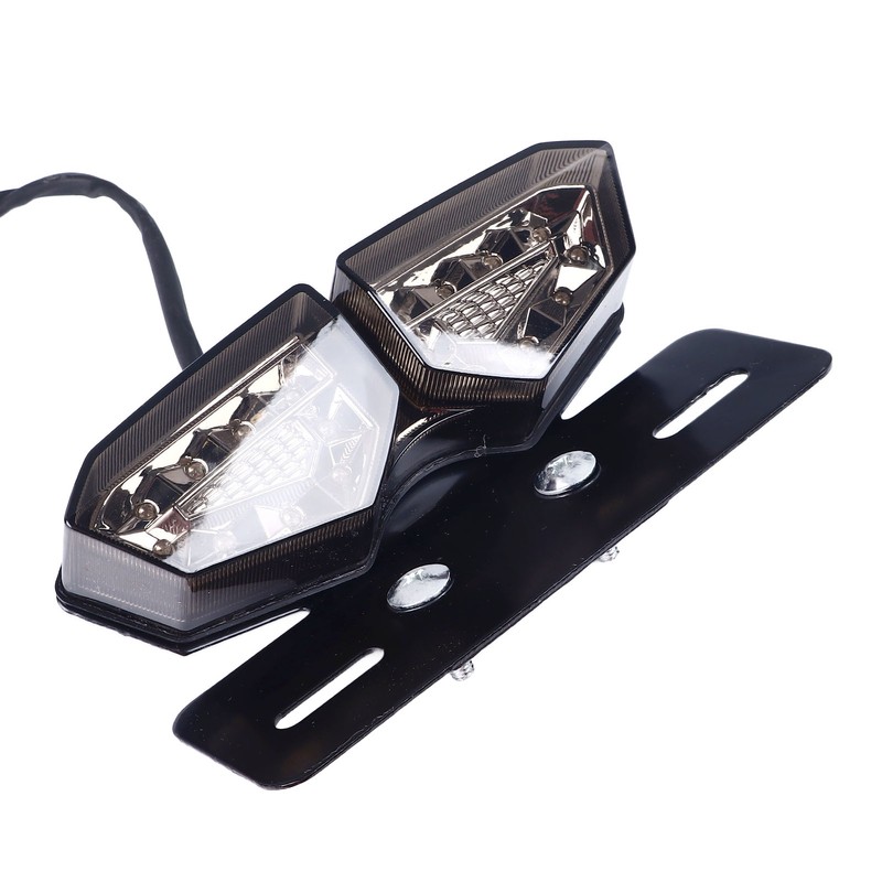 Motorcycle Tail Light Brake Lamp Versatile Retro Style High Brightness