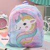 RERACO Unicorn Backpack, Rucksack, Kids, Girls, Plush Bag, Rainbow, Cute,
