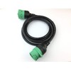 Cable alargador tipo 2 J1939 macho a hembra de 9
