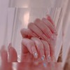 tip-tipnail tip - (Basic) Almond Egg / tip-tipnail tip -