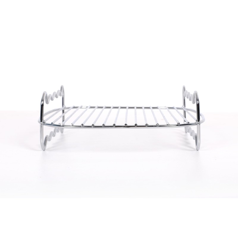 Air Fryer Grilling Rack, Nickel Chromium Plated, Large, Fits Multiple