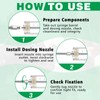 Threlaco 100ml 2 Pcs Drench Gun for Goats, Sheep &
