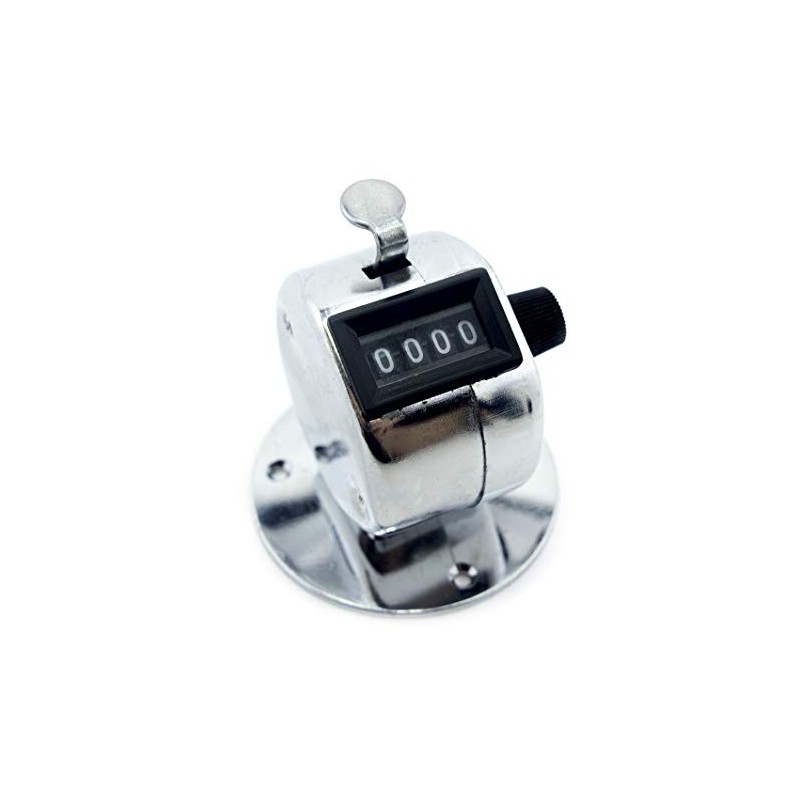 HAND Four Digits Metal Tally Counter, Clicker, Table Top FREE!!!