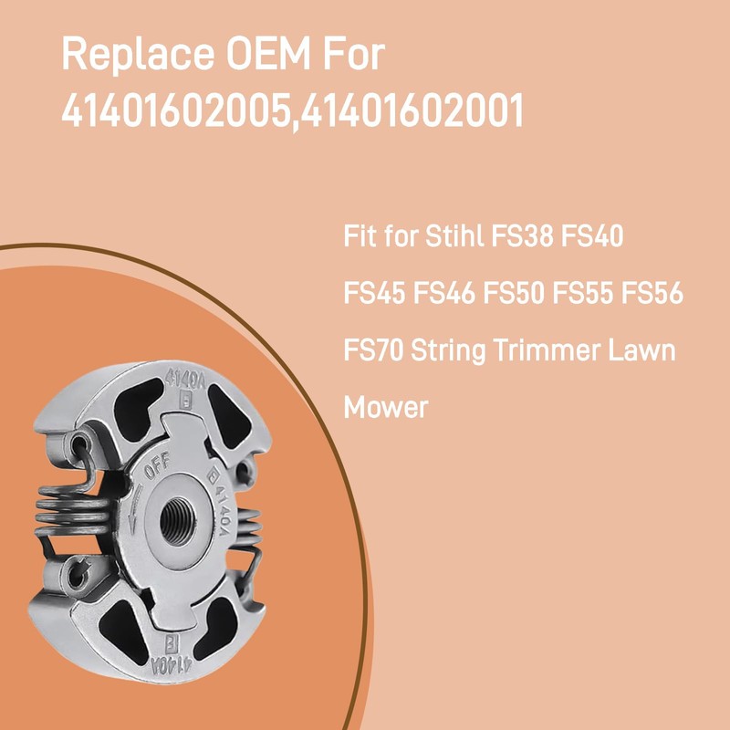 HUASANG Clutch Drum Clutch Assembly Kit Replace for 41401602005, 41401602001