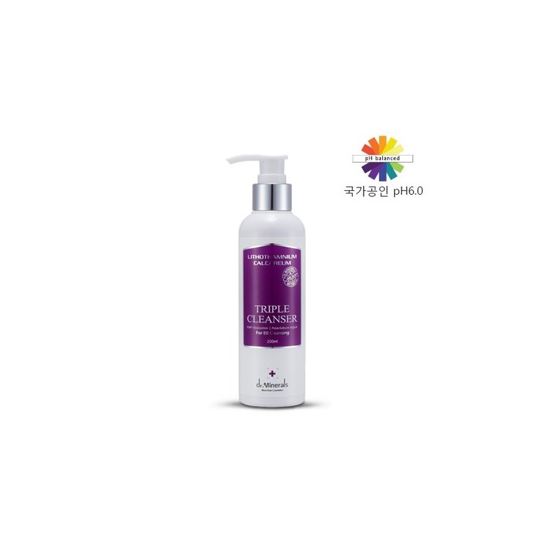 Dr. Mineral Mildly Acidic Triple Cleanser Pore Care 200ml /