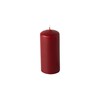 Papstar 17914 pillar candles, 40 mm diameter, 90 mm height,