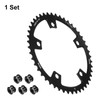sourcing map 130BCD Bike Chainring Set 46T Round Narrow Wide