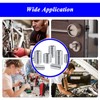 200Pcs Allen Head Socket Set-Screw - M3/M4/M5/M6/M8 304 Stainless Steel