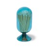 Skeem Glass Match Cloche - Teal - Includes 120 Small