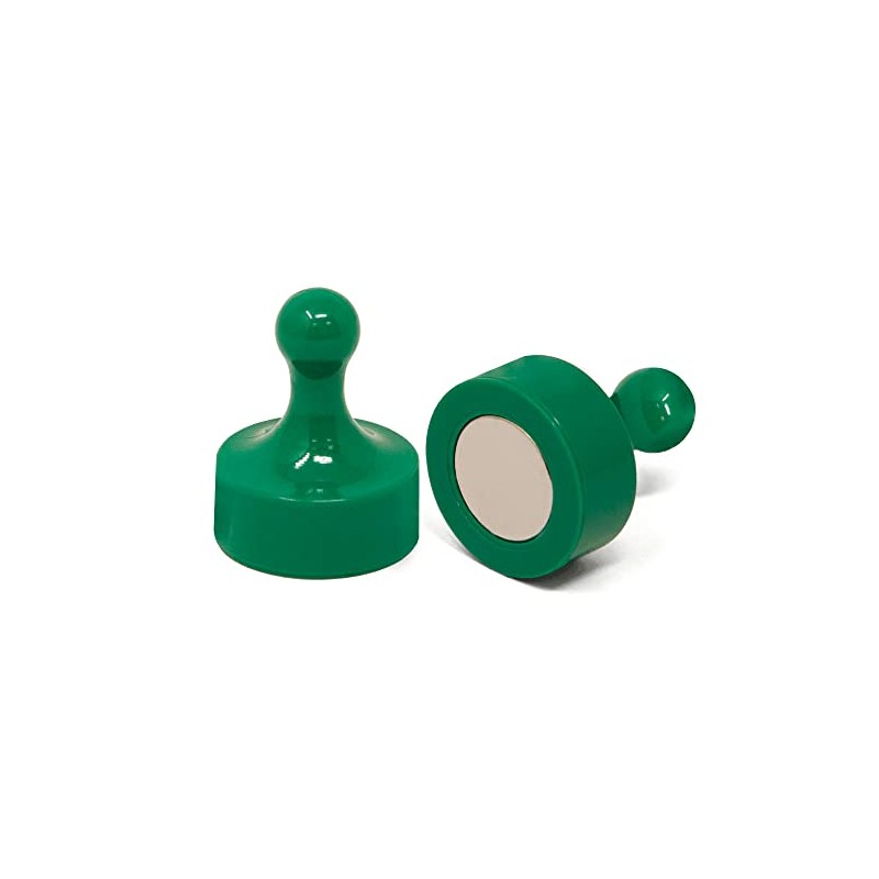 Green Jumbo Skittle Magnets for Fridge, Office, Whiteboard, Noticeboard, Filing