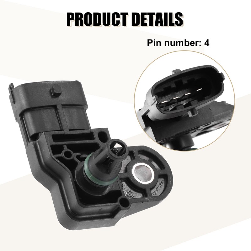 X AUTOHAUX Distributor Absolut Pressure Sensor MAP Sensor 2411528 2410422
