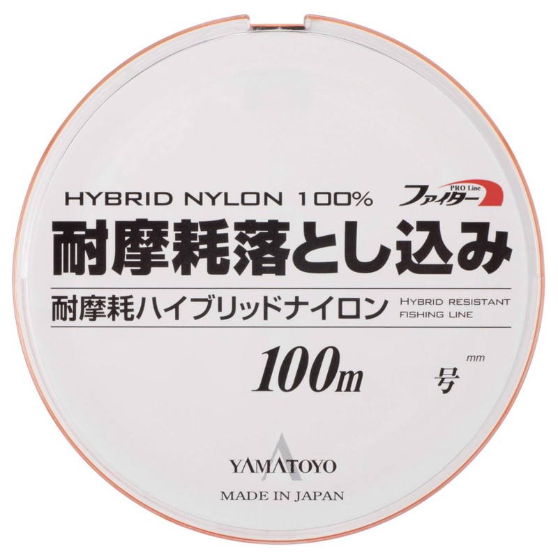 YAMATOYO, Nylon Line, Abrasion Reduction, 328.4 ft (100 m), No.