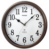 MAG W-781BR-Z Wall Clock, Radio Watch, Analog, Bellflower, Step Second