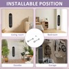 Skateboard Wall Mount, Skateboard Accessories Metal with Mounting Accessories, Skateboard