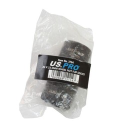 US PRO Tools 22 x 22.5mm Wheel Nut Flip Socket 3764