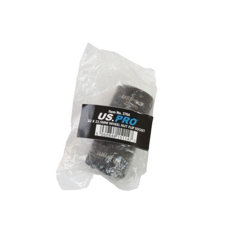 US PRO Tools 22 x 22.5mm Wheel Nut Flip Socket
