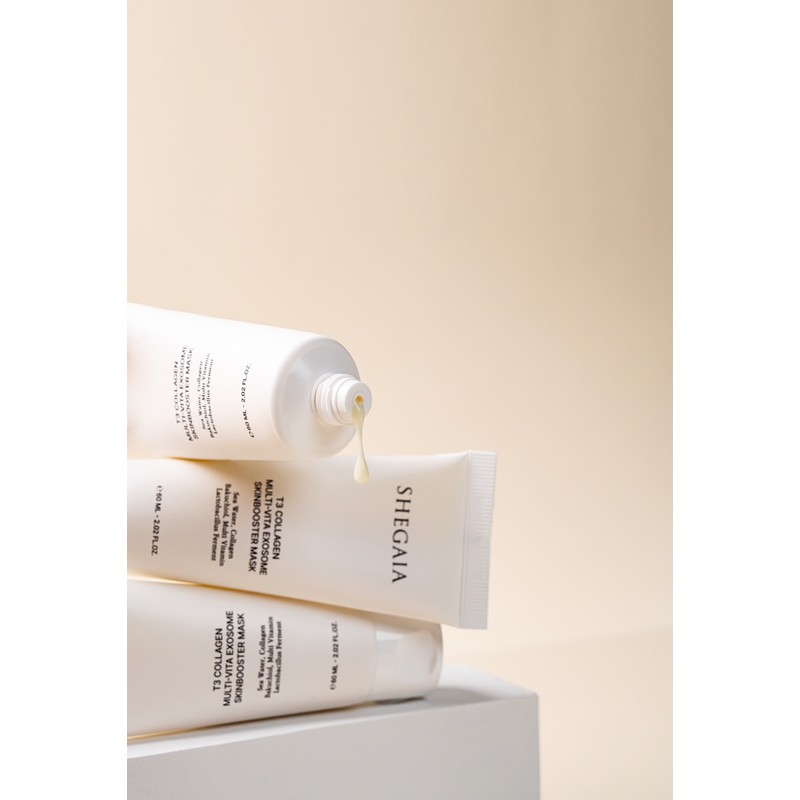 Shegaia/ T3 Collagen Multivita Exosome Skin Booster Mask / 쉬가이아/