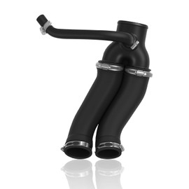 HAWK BROTHER 1pc Engine Air Cleaner Intake Hose Duct Tube with Clamps Compatible with Ford F150 Bronco 1994-1996, F250 F350 1994-1997 5.0L 5.8L Replaces# F6TZ9B659AD, F6TZ-9B659-AD