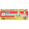 Hefty Baggies Food Storage Bags Plastic, Sandwich bags , Twist