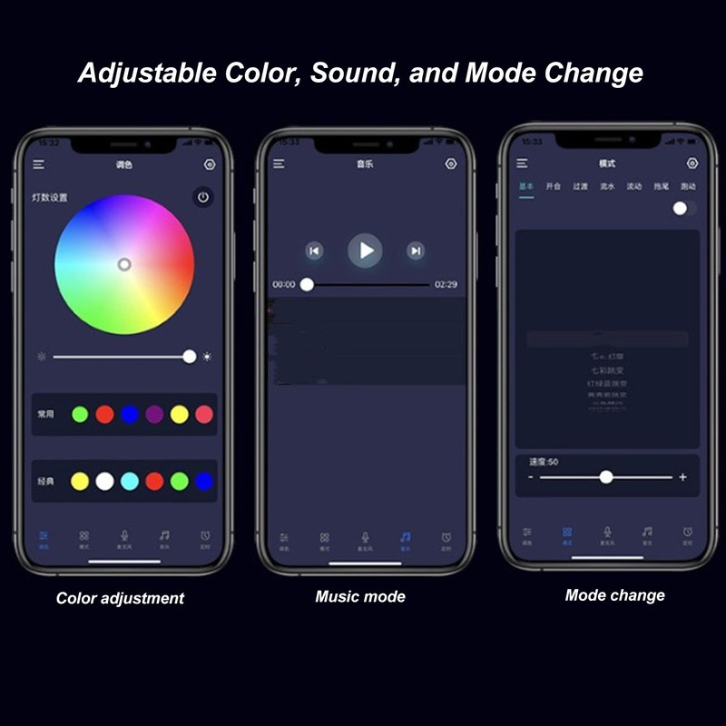 LED Globe String Light USB Powered Remote Control 16 Color