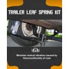 Autoholic Trailer Leaf Spring Kit 3500lb Single Trailer Axle 4