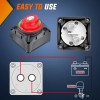 Nilight ON Off Battery Switch 12V 24V 48V 600A High