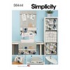 Simplicity Sewing Pattern S9444 Creative Space Décor